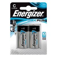 Batterij energizer max plus 2x c alkaline - thumbnail
