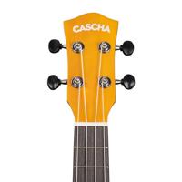 Cascha CUC105S concert ukelele set geel - thumbnail