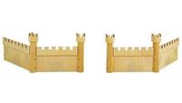 Pintoy Houten Middeleeuwse Kasteel Muren Set - thumbnail