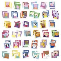 Identic Peppa Pig - Memoryspel - EDUCA - 72 kaarten, ontwikkelt geheugen en aandacht - Vanaf 3 jaar - thumbnail