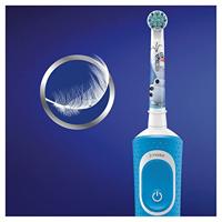 Oral-B kids disney frozen 2 elektrische tandenbostel blauw/wit - thumbnail