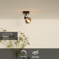 Lucide MADEE - Plafondspot - 1xE14 - Zwart - thumbnail