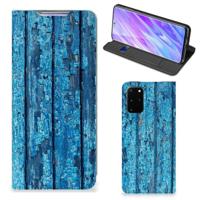 Samsung Galaxy S20 Plus Book | Wallet Case | Wood Blue - thumbnail