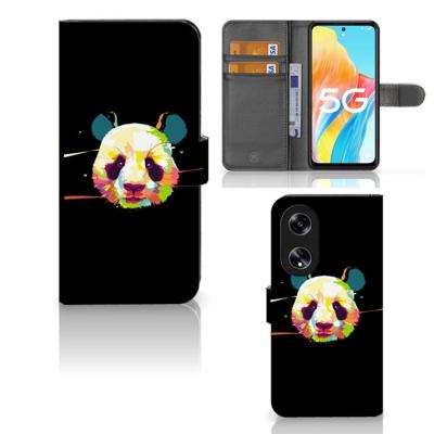 OPPO Reno8 T 5G Leuk Hoesje Panda Color OPPO Reno8 T 5G Leuk Hoesje Panda Color