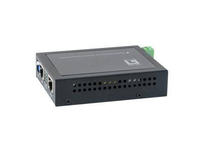 LevelOne VDS-2201 netwerk media converter 1000 Mbit/s Zwart