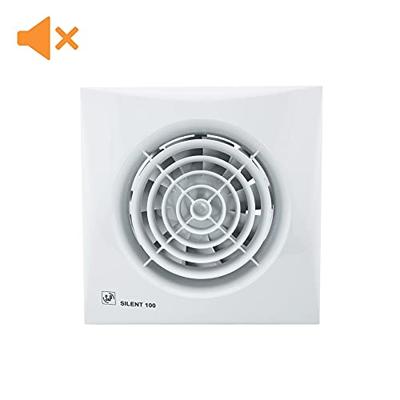 S&P Silent 100 CZ aan/uit Badkamer/ toilet ventilator - Ø100mm S&P Silent 100 CZ aan/uit Badkamer/ toilet ventilator - Ø100mm