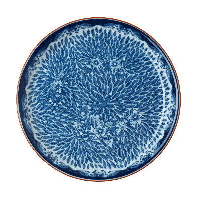 RORSTRAND - Ostindia Floris - Bord 20cm zonder rand