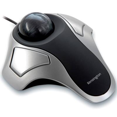 Kensington 64327EU Trackball USB Optisch Zilver 2 Toetsen