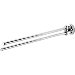 Geesa Luna 2 lids handdoekhouder 43,5cm chroom 915505