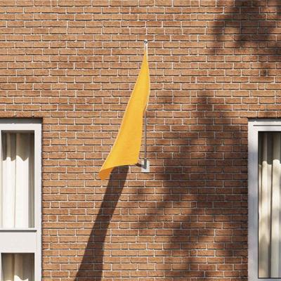 VidaXL Vlaggen mast houder zilver 10,5 x 7,5 x 0,25 cm staal