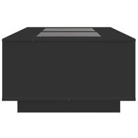 Salontafel met Infinity LED 116x69x40 cm zwart - thumbnail