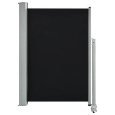 VidaXL Tuinscherm uittrekbaar 120x300 cm zwart VidaXL Tuinscherm uittrekbaar 120x300 cm zwart