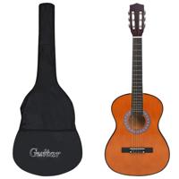 VidaXL Gitaar klassiek beginner met tas 3/4 36" - thumbnail