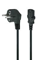 Gembird PC-186 electriciteitssnoer Zwart 1,8 m CEE7/4 C14 stekker - thumbnail