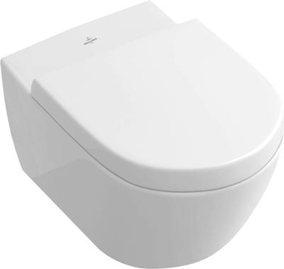 Villeroy & Boch Subway 2.0 wandcloset - 56cm - directflush diepspoel Ceramic+ en AntiBac wit alpin 5614r0t2
