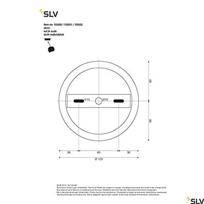 SLV 155550 FENDA Plafondlamp E27 60 W Zwart SLV 155550 FENDA Plafondlamp E27 60 W Zwart