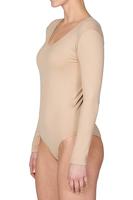 J&C body lange mouw microfiber 6889 - Bodysuit dames - Ronde hals - thumbnail