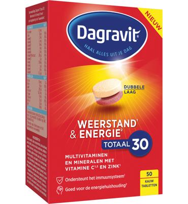 Dagravit Totaal 30 weerstand & energie 50 Tabletten