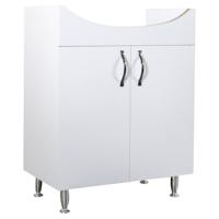 Onderkast BWS Aleco 80 cm met Poten Wit - thumbnail