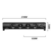 Audiocore 3Wx2 computer soundbar, LED, USB 5v, line-in, AC955 - thumbnail