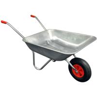 Benson Kruiwagen 65 liter met Luchtband - Gegalvaniseerde Bak - thumbnail