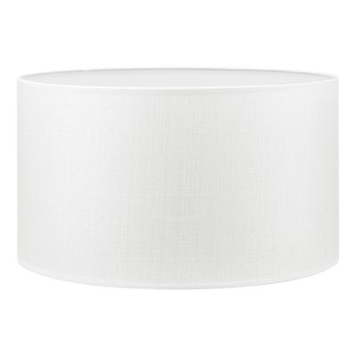 Lampenkap cilinder | rond | canvas | stoffen lampenkap | cilinderkap | Ø40cm H22cm | wit