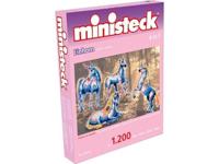 Ministeck Ministeck Eenhoorn, 1200 steentjes - thumbnail