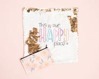 We R Makers • transfer blank sequin pillow case - thumbnail