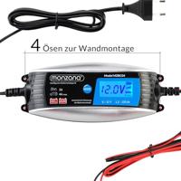 Acculader voor opladen of druppelladen van 6V en 12V loodzuuraccu - thumbnail