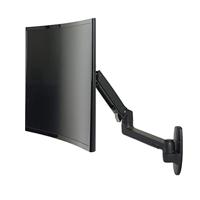 Ergotron LX Arm Wall Mount Monitor-wandbeugel 1-voudig 38,1 cm (15) - 86,4 cm (34) Zwart In hoogte verstelbaar, Kantelbaar, Zwenkbaar, Roteerbaar - thumbnail