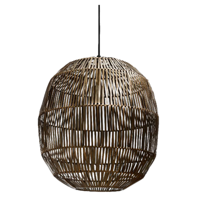 PTMD hanglamp jennner bronskleurig 42 cm | 2 stuks