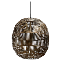 PTMD hanglamp jennner bronskleurig 42 cm | 2 stuks - thumbnail