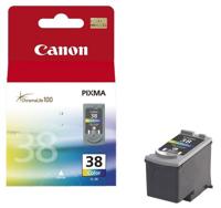 Canon inktcartridge CL-38, 207 pagina's, OEM 2146B001, 3 kleuren - thumbnail