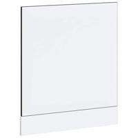 Vaatwaspaneel Lucca bewerkt hout zwart - thumbnail