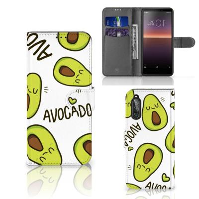 Sony Xperia 10 II Leuk Hoesje Avocado Singing Sony Xperia 10 II Leuk Hoesje Avocado Singing