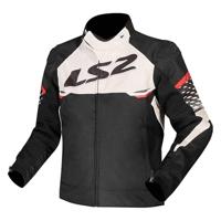 LS2 "apex" jas jacket apex men black/white/red gr. l - thumbnail