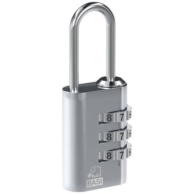 Basi 6170-4000-2600 Kofferslot 21 mm Zilver Cijferslot Basi 6170-4000-2600 Kofferslot 21 mm Zilver Cijferslot