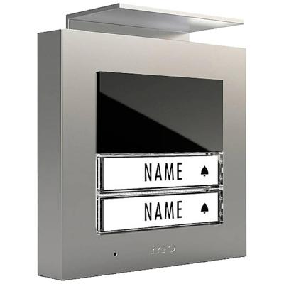 m-e modern-electronics ADV-1020 S Vistadoor Buitenunit voor Buitenunit (audio) voor deurintercom Kabelgebonden Tweegezinswoning Zilver m-e modern-electronics ADV-1020 S Vistadoor Buitenunit voor Buitenunit (audio) voor deurintercom Kabelgebonden Tweegezinswoning Zilver
