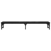 VidaXL Monitor stand zwart eiken 105 x 23 x 15,5 cm bewerkt hout - thumbnail