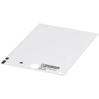 Phoenix Contact 0800465 US-EML (104X140) Apparaatmarkering Montagemethode: Plakken Markeringsvlak: 14 x 40 mm Wit Aantal markeringen: 10 10 stuk(s) - thumbnail