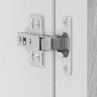 Keukenbovenkast met glazen deur Porto grijs sonoma eiken - thumbnail