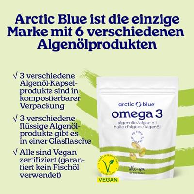 Omega 3 Algenolie DHA + EPA - 90 capsules - thumbnail
