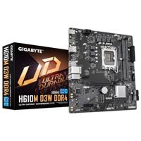 GIGABYTE H610M D3W DDR4 moederbord Intel H610 LGA 1700 micro ATX - thumbnail