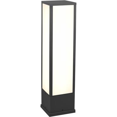 Staande LED Buitenlamp 15W Warm Wit 3000K - Antraciet Aluminium