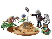Playmobil 71526 Dinos Stegosaurusnest met Eierdief - thumbnail