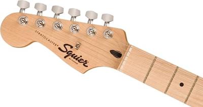 Squier Sonic Stratocaster Left-Handed MN Black linkshandige elektrische gitaar