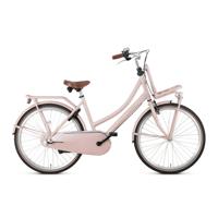 Popal Daily Dutch Basic+ 26 Inch 45,5 cm Meisjes 3V Terugtraprem Zalmroze - thumbnail