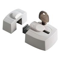 AXA 3015 Raam veiligheidsoplegslot gelijkliggend wit - 3015-00-98/G - thumbnail