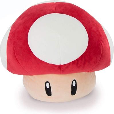 Tomy mocchi mocchi mega super mario mushroom pluchen knuffel Tomy mocchi mocchi mega super mario mushroom pluchen knuffel