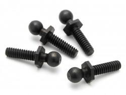 Ball 4.3x20mm (4-40/black/4pcs) (86191)